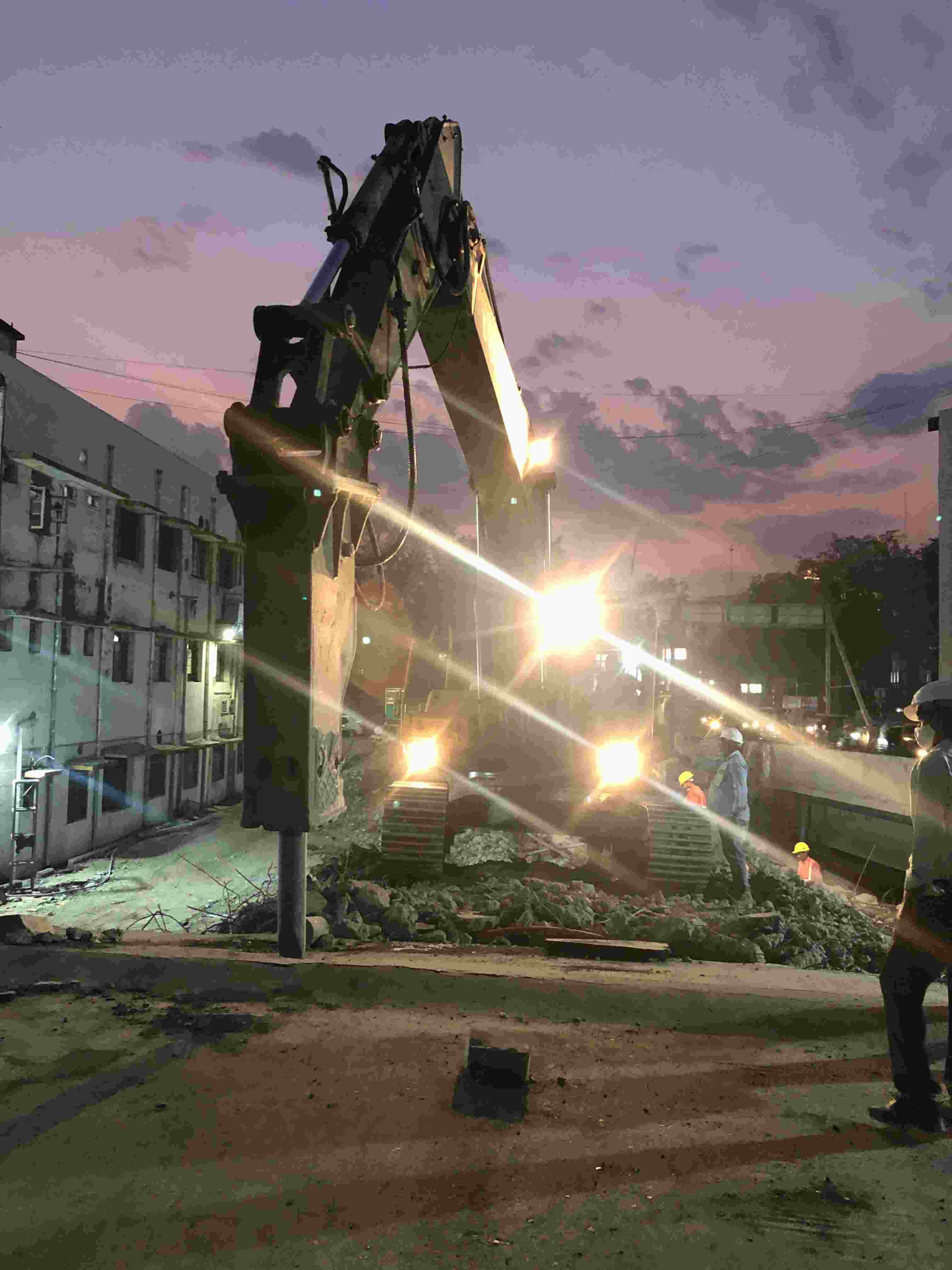CONCRETE BREAKING